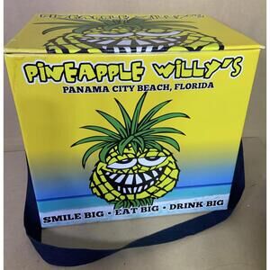 Pineapple Willy's Beach Recycooler Cooler - Panama City Beach PCB GreenSouvenir
